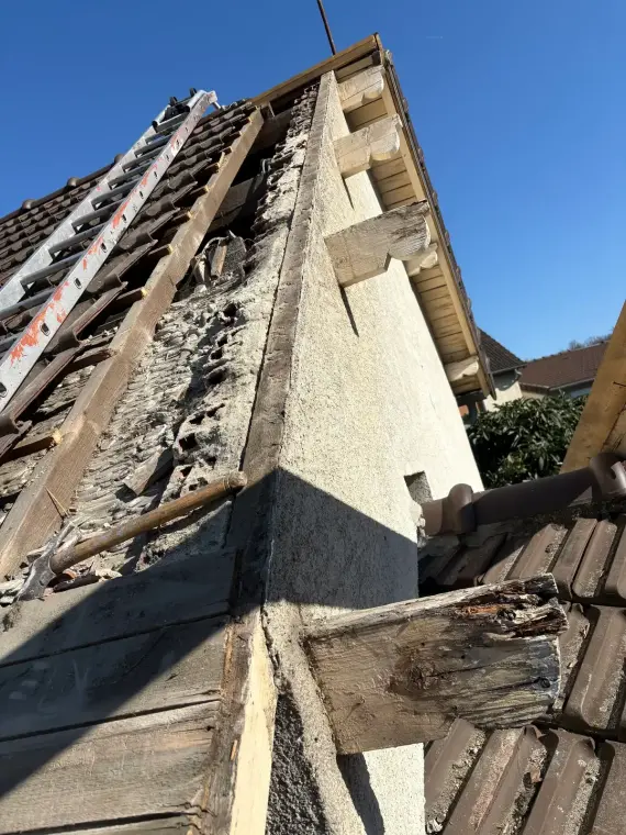 Avant rénovation toiture Suresnes